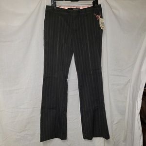 Twill slacks with embellished pocket